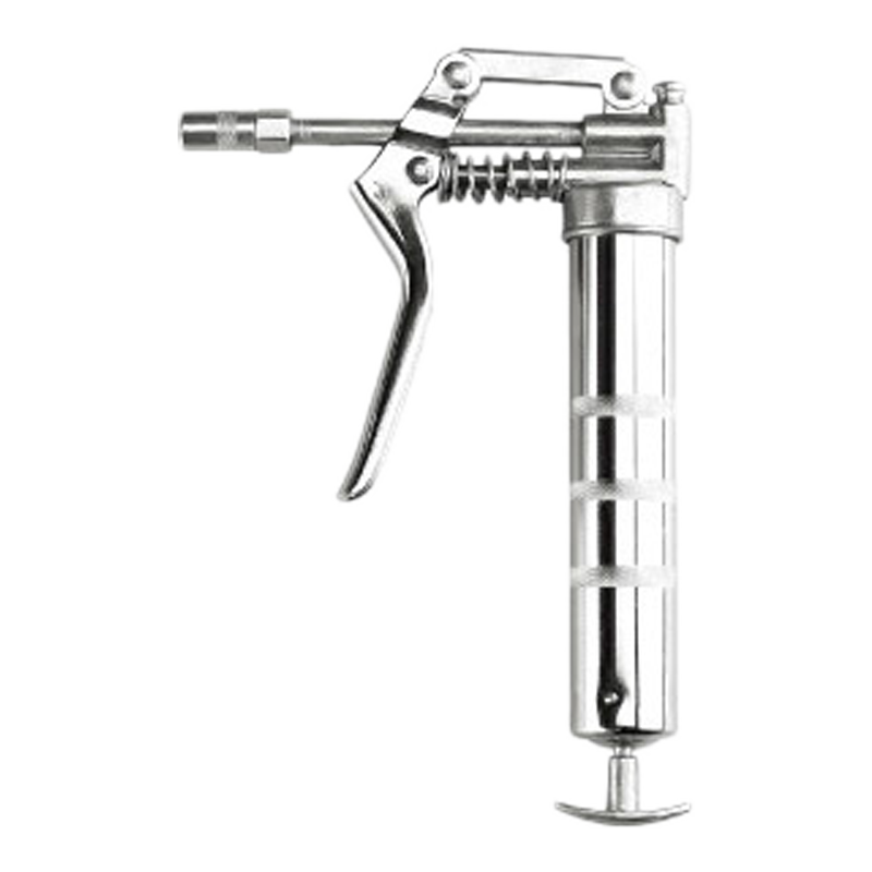 Pistolet graisseur chromé 120CC - Poignée pistolet