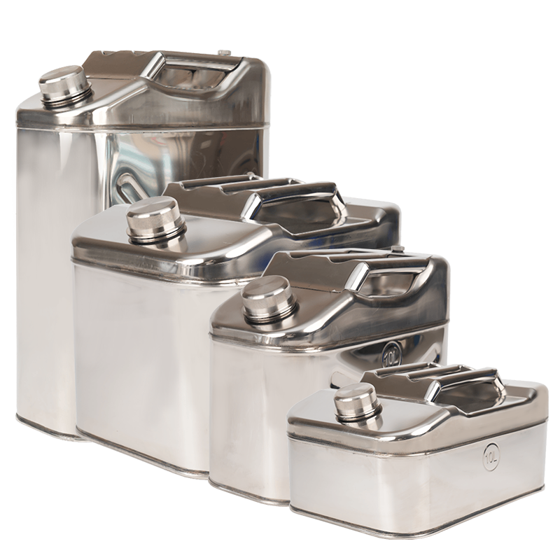 5L/10L/15L/20L/25L/30L/35L/40L 304 fûts d'huile en acier inoxydable