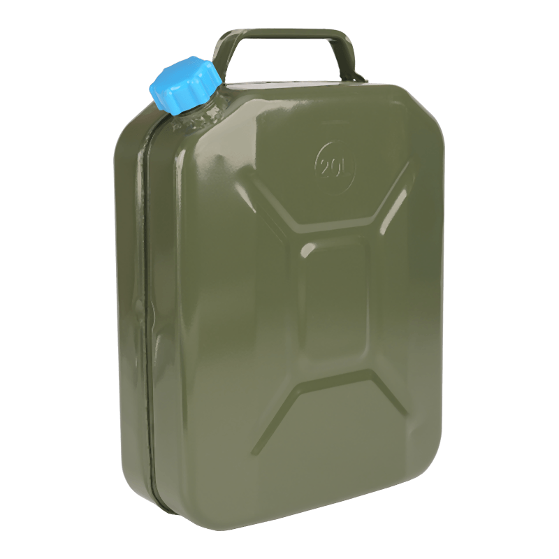 Baril d'huile en aluminium 10L/20L avec revêtement en poudre de surface